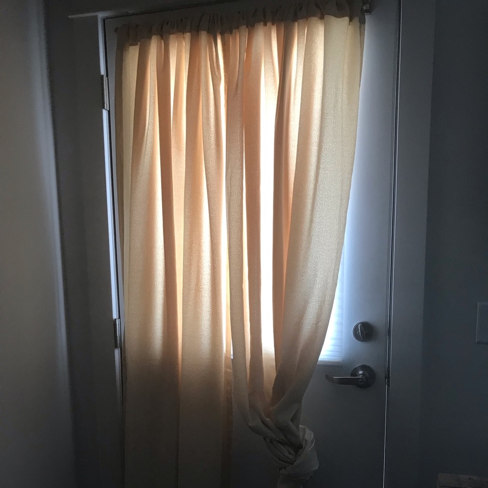 Curtains.
